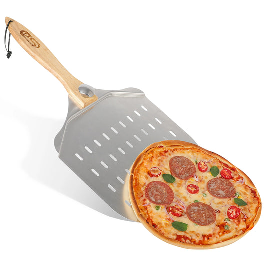 SizzleDelite Perforated Pizza Peel