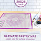 Large Size Non-Slip Cooking Tools Silicone Baking Pastry Mat with MeasBaker Boutique