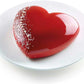 Silicone Heart - Shaped Cake Mold, 8 Inch Large Baking Mold, Not Sticky Mould For Mousse Chocolate Cheesecake Jelly Fondant