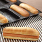 Silicone Hot Dog Molds, Baguette Pan-Non-Stick Perforated French Bread Pan Forms, Baking Liners Mat Bread Mould