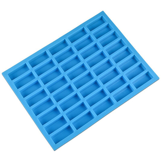 40 Holes Rectangle Silicone Ice Cube Mold Chocolate Mould Cake Mold Kitchen Baking Tools for Cookies Fondant Candy
