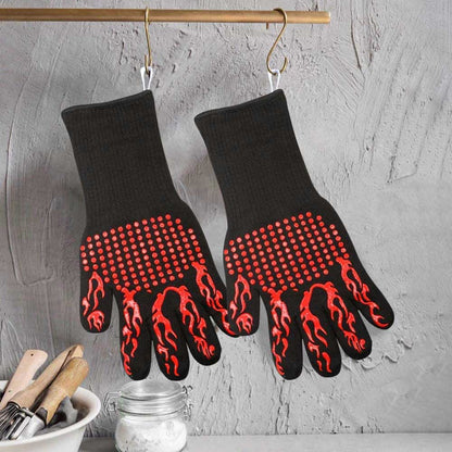 SizzleDelite Heat Resistant Kitchen Oven Mitts