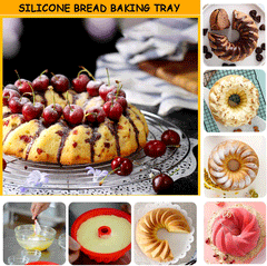 Silicone Cake Bread DIY Mould Silicone Cake Mould 100% FDA Food GradeBaker Boutique