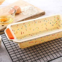 2pcs/Set Silicone Bread Toast Baking Cake Mold Non-Stick Mold with 1 SBaker Boutique