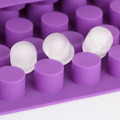 88-Cavity Mini Cup Chocolate Mold, Jelly Candy Ice Cube Mold Non Stick Food Grade Silicone Mold