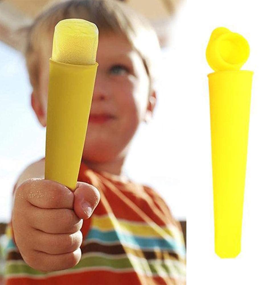 Silicone Ice Stick Molds Form for Ice Cream Maker DIY Summer Ice Cream Mold Handheld Popsicle Mold Kitchen Tools