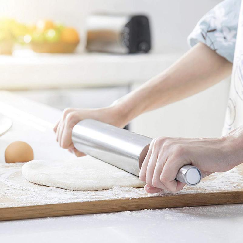 SizzleDelite Stainless Steel Rolling Pin