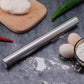 Stainless Steel Rolling Pin and Silicone Cake Baking Mat Non-stick LarBaker Boutique