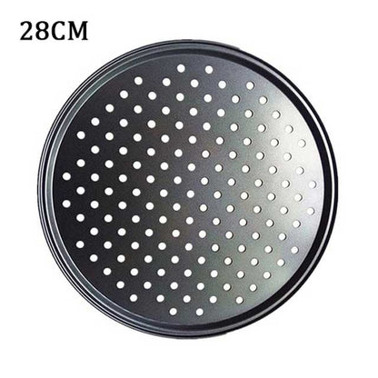 Pizza Pan With Holes Nonstick Carbon Steel Pizza Tray Professional BakBaker Boutique