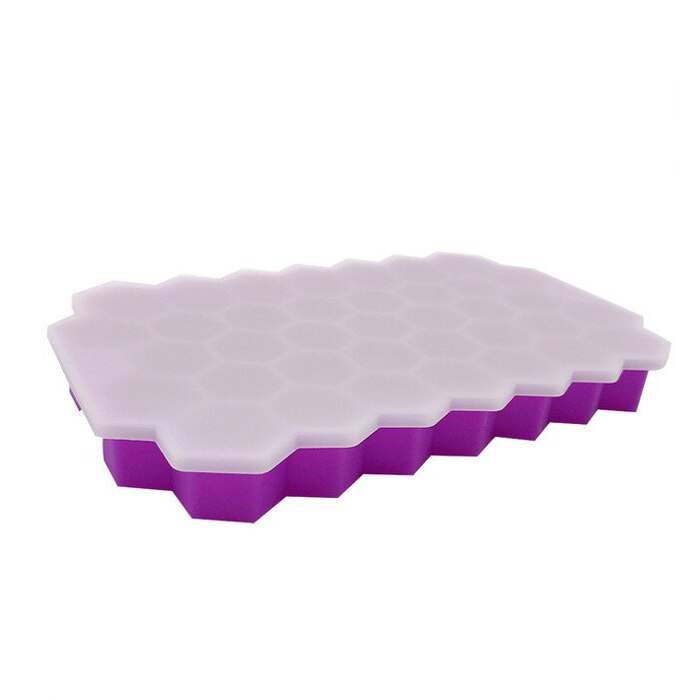 37 Grid Silicone Ice Cube Tray Molds Lid Storage Containers Ice Cube Mould Home Kitchen DIY Tray Mold