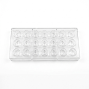 Convex Triangle Polycarbonate Chocolate Mold