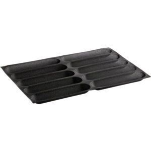 10 Compartment Oblong Shape Silicone Bread Mold