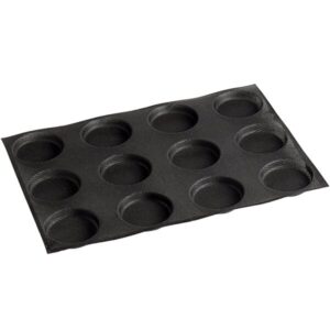 Silicone 12 Compartment Bread Mold - 2 1/4" x 2 1/4" x 3/4"