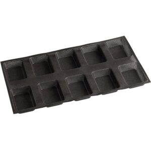 Silicone 10 Compartment Rectangular Bread Mold