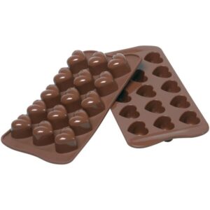 Brown Silicone 15 Compartment Chocolate Mold