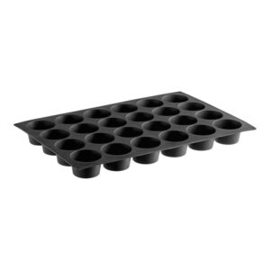 24 Compartment Big Muffins Silicone Baking Mold - 3 3/8" x 1 15/16"