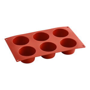 6 Compartment Muffins Silicone Baking Mold