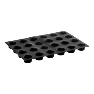 24 Compartment Muffins Silicone Baking Mold - 2 3/4" x 1 1/2"