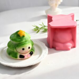 Food Grade Silicone 3D Christmas Tree Mousse Cake Mold