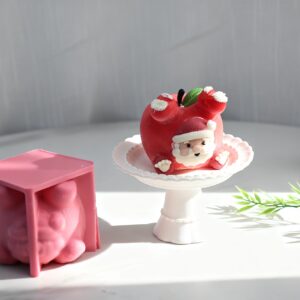 Food Grade Silicone 3D Apple Shape Mousse Cake Mold