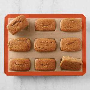 Nonstick Perfect Silicone Mini Loaf Pan Plaque