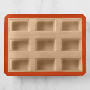 Nonstick Perfect Silicone Mini Loaf Pan Plaque 2