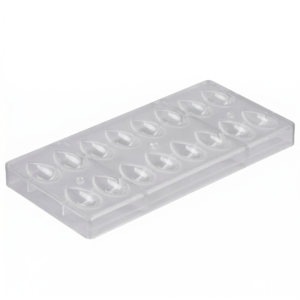 Polycarbonate 16 Compartment Quenelle Chocolate Mold