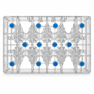 Christmas Tree 10 Indents Magnetic Polycarbonate Mould